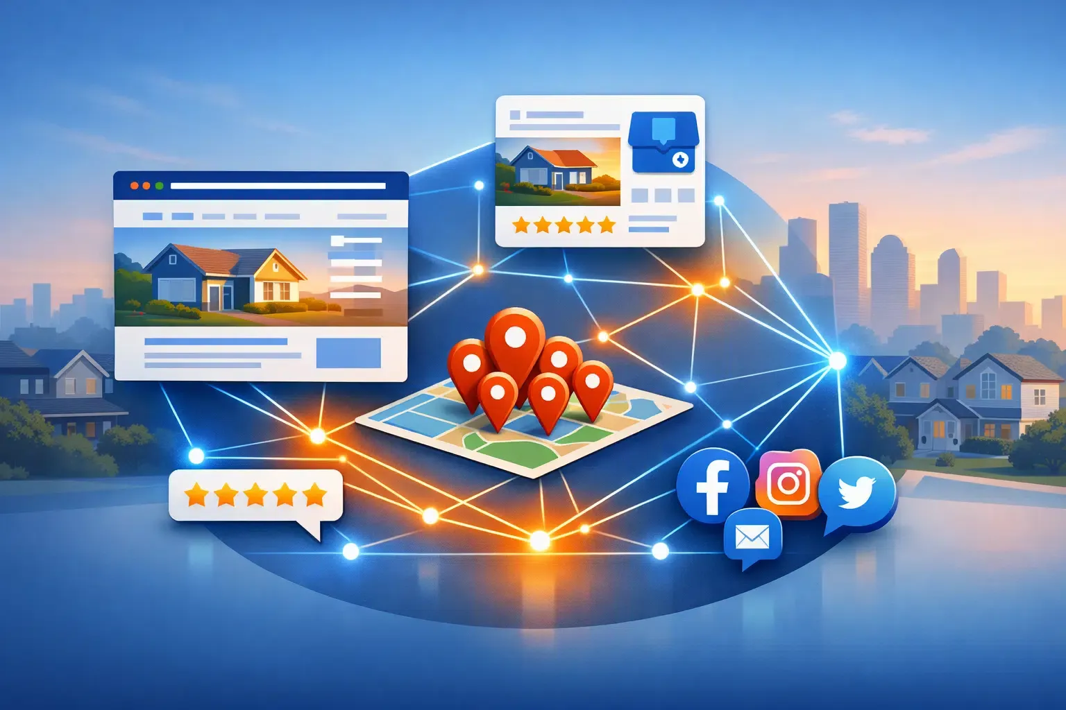 Greater Houston Service-Area Business Visibility Patterns