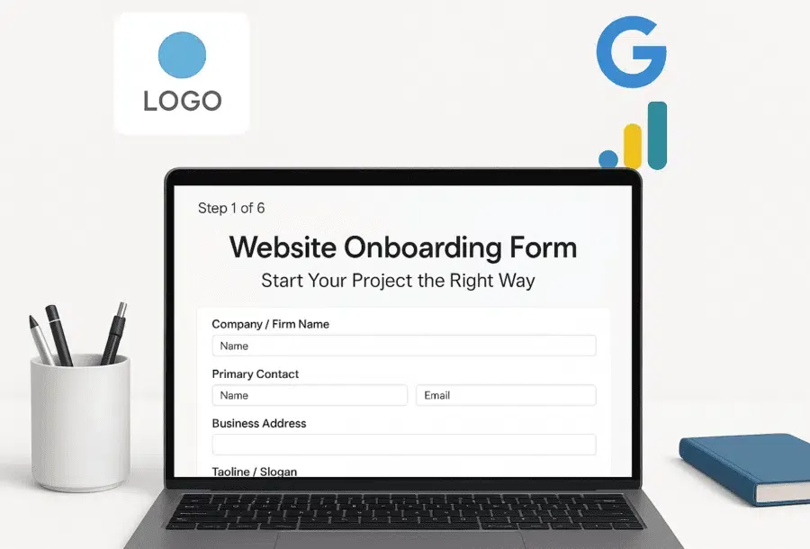 Website onboarding form