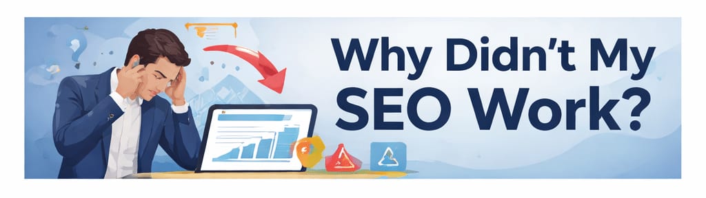 why doesn't my SEO work